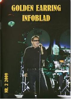 Golden Earring fanclub magazine 2009#2 front cover